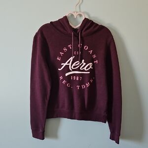 Aeropostale Maroon Hoodie